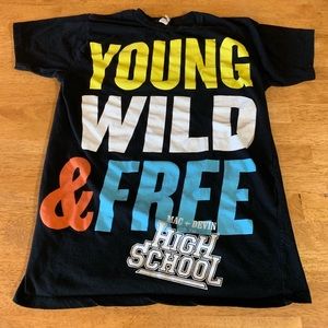 Snoop Dogg Wiz Khalifa high school T-shirt size M